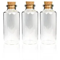 BestLivings Fläschchen Glas mit Korken 30ml 9er Pack)