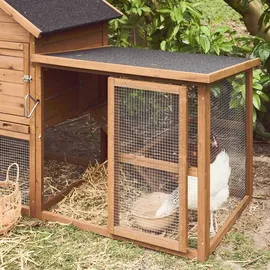 sweeek Holz Hühnerstall, 4 Hühner, mit Gehege
