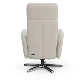 sit&more TV-Sessel Grenoble elektrisch 71 x 110 x 82 cm Beige mit Kopfteilverstellung