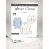 Fadenkäfer Papierschnittmuster Bluse Elena Damen