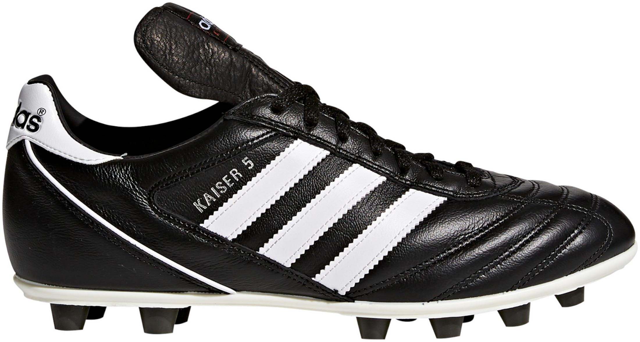 adidas Kaiser 5 Liga FG Fußballschuhe in schwarz-weiß, Größe 9