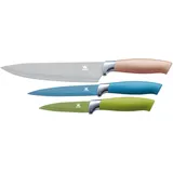 King Metallic Design Messer-Set 3-teilig