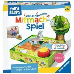 RAVENSBURGER 04172 ministeps Mein Kinderlieder-Mitmachspiel