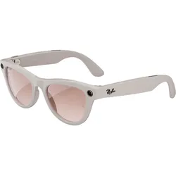 Ray-Ban Meta Skyler (Shiny Grey / Pink)