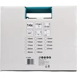 Makita Schlagnuss-Set 1/2" 14-tlg.