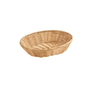 Kesper Brot- und Obstkorb, geflochten, 24 x 20 x 6 cm 17633 , Farbe: natur