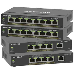 NETGEAR 5-Port Gigabit Ethernet PoE+ Power over Ethernet