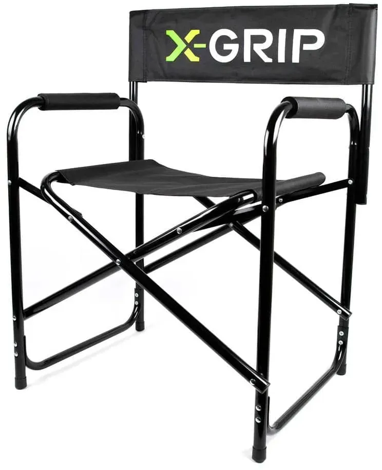 X-GRIP Regiestuhl - Schwarz