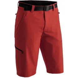 Maier Sports Wanderhose Bermuda Nil rot Herren