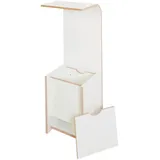 Tojo Wandregal 31 x 25 x 85 cm Weiß