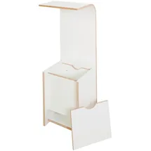 Tojo Wandregal 31 x 25 x 85 cm Weiß