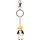 SD Toys Tiffany Chucky Schlüsselanhänger, 6 cm, Weiß, Unisex-Erwachsene, Weiß/Opulenter Garten