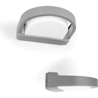 ECO-Light Alu Außenwandleuchte ORIGO E27 8,3x27x25,2cm UME 1849 SI