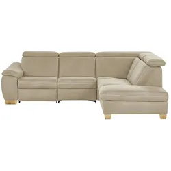 Kollektion Kraft Ecksofa  Litos ¦ beige ¦ Maße (cm): B: 271 H: 85 T: 246