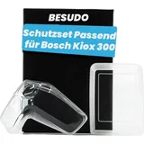 luxuskollektion Schutzhülle-Set für Bosch Kiox 300 & LED Remote - Transparentes Fahrradständer