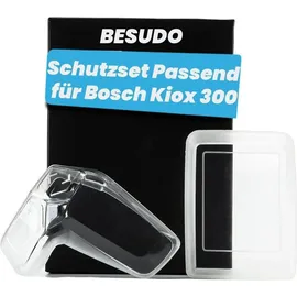 luxuskollektion Schutzhülle-Set für Bosch Kiox 300 & LED Remote - Transparentes Fahrradständer