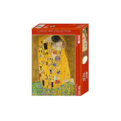 Close Up Spiel, Der Kuss Puzzle Gustav Klimt 2000 Teile, 68,8 x 9