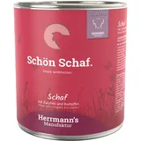 Herrmann's Manufaktur Bio-Menü Sensitive Schaf mit Zucchini & Kartoffeln 12 x 800 g