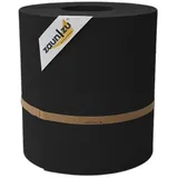zaunzu® Sichtschutzstreifen 26 m x 24 cm Schwarz 2 St.