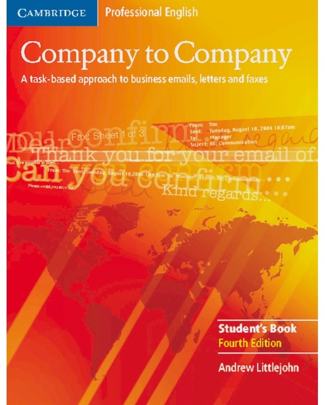 Company To Company: Company To Company B1-B2, 4Th Edition - Andrew Littlejohn, Kartoniert (TB)