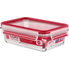 Emsa Frischhaltedose CLIP & CLOSE 6,8 cm hoch transparent 0,7 l, 1 St.