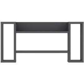 Livetastic Wandregal Troy 80,2 x 39,2 x 25,4 cm Anthrazit