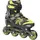 ROCES Jokey 3.0 Inline-Skate Black-Lime 26