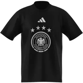 adidas Deutschland T-Shirt 2026 schwarz Unisex Gr. XS