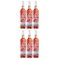 6 Flaschen Kirschgarten Rosè, Dornfelder a 0,75 L 12 % vol. Rose Wein