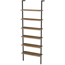 VCM Insasi Bücherregal 60 x 20 x 183 cm Mehrfarbig