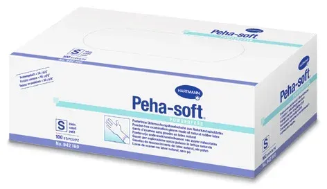 Peha-soft | Latexhandschuhe | 100 Stück | Größe XL