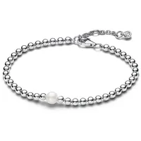 Pandora Timeless Armband Süßwasser-Zuchtperle & Kugeln Silber 593173C01 Größe 16 cm