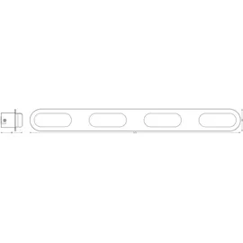 Osram SMART+ Matter Orbis Wall Duplo LED Badleuchte IP44, 24W, 1900lm, TW 3000-6500K, WiFi, Alexa
