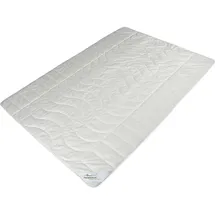 Traumschlaf Leinen Sommerdecke extra leicht, Füllung: 60% Leinen 40% Baumwolle 155x220 cm - weiß