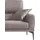 Egoitaliano 2,5-Sitzer Masu, Designsofa mit erstklassigem Sitzkomfort, Breite 218cm, inkl. 2 Kissenrollen, Rückenelemente manuell verstellbar, Metallfüße beige