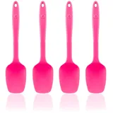 KOCHBLUME Flexlöffel S 4er Set Silikon rosa