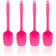 KOCHBLUME Flexlöffel S 4er Set Silikon rosa