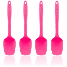 KOCHBLUME Flexlöffel S 4er Set Silikon rosa