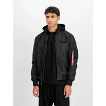 Alpha Industries MA-1 TT Hood schwarz S