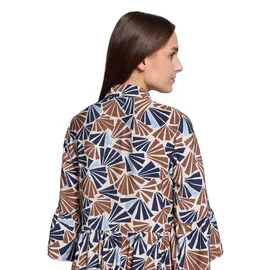 Betty & Co Sommerkleid mit Print Beige/Braun 46
