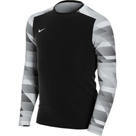Nike Unisex Kinder Nike Dri-fit Park IV Goalkeeper T Shirt, Black/White/White, S (140), Schwarz,