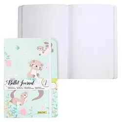 ONLINE® Notizbuch Bullet Journal Otter DIN A5 punktraster, mehrfarbig Softcover 144 Seiten