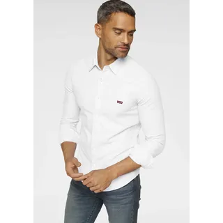 Levi's Battery Housemark Slim Langarmhemd White L