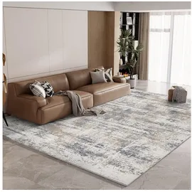 luxuskollektion Teppich Wohnzimmer Flauschig Blau