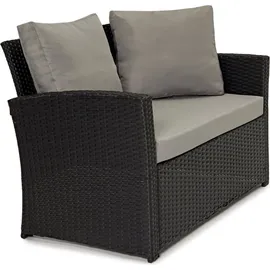 Svita ROMA Lounge-Set schwarz