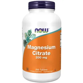 NOW Foods Magnesium Citrate 200 mg Tabletten 250 St.