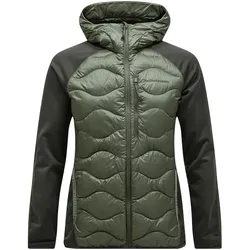 PEAK PERFORMANCE M Helium Down Hybrid Hood-OLIVE EXTREME OLIVE EXTREME
