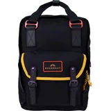 Doughnut Macaroon Happy Camper Rucksack Black One Size