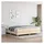 vidaXL Boxspringbettgestell 200 x 200 cm Creme