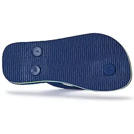 HAVAIANAS Brasil Logo Navy Blue, 37/38